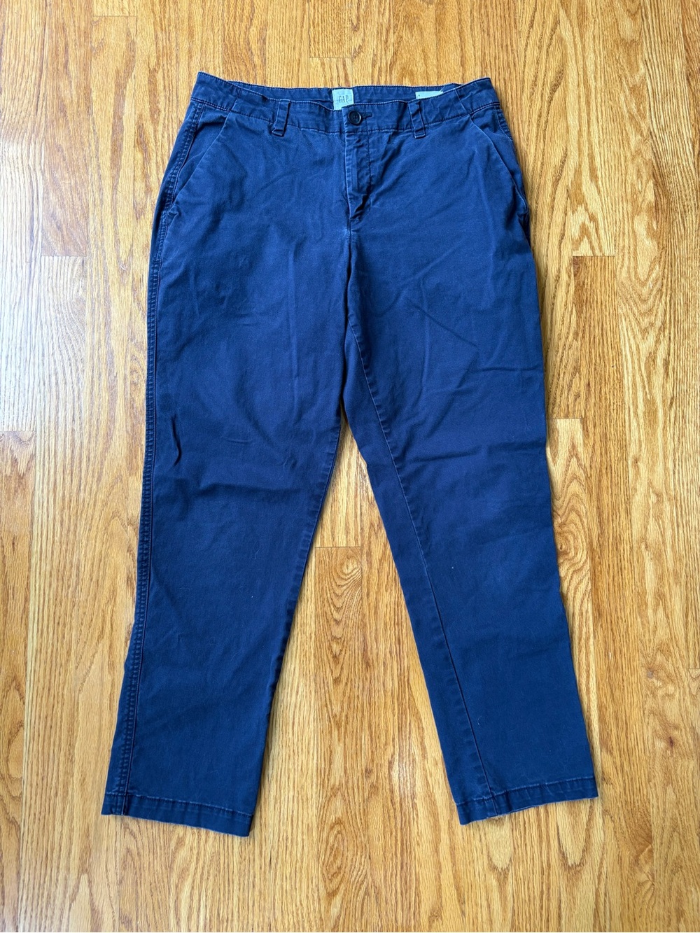 GAP Navy Girlfriend Chinos